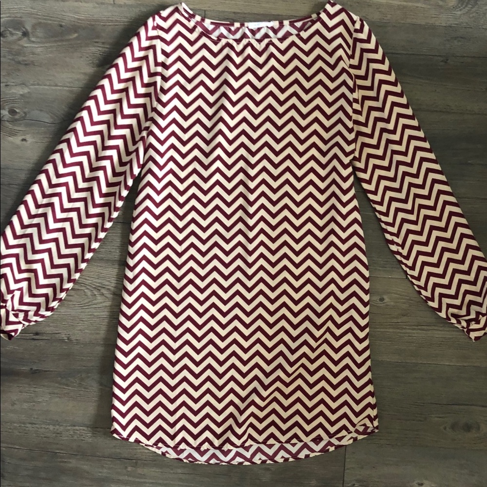 Everly Chevron Dress
